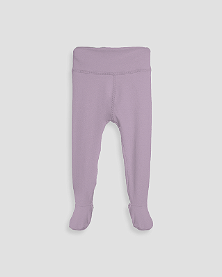 Calça comfort com pé Lilás