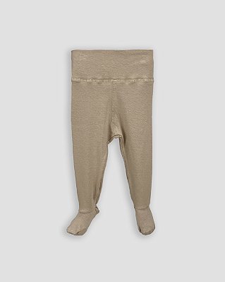 Calça comfort com pé Caramelo
