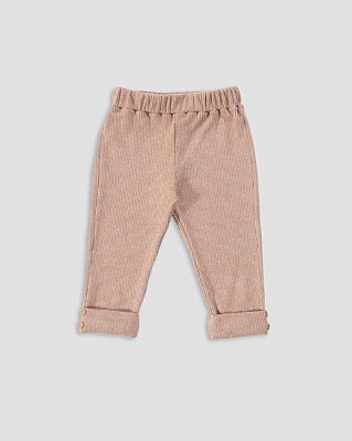 Calça baby Areia