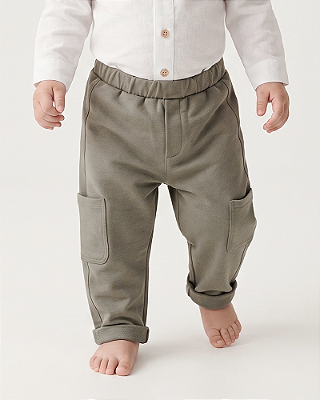 Calça cargo Marrom