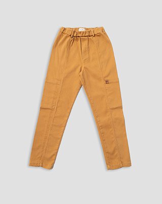 Calça cotelê Caramelo