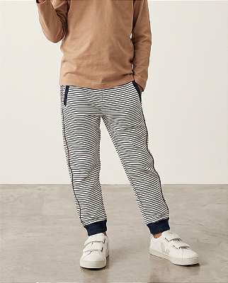 Calça listras comfy Listrado marinho
