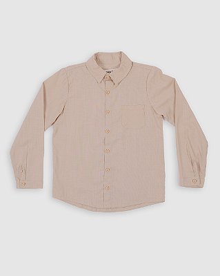 Camisa madeira Areia