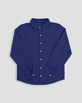 Camisa madeira Marinho