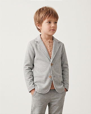 Blazer comfy Cinza