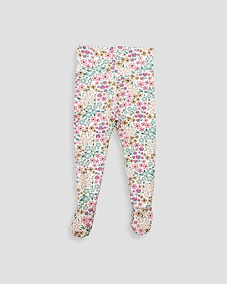 Calça comfort com pé estampada Estampa amor-perfeit