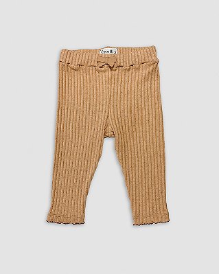 Calça baby natura Caramelo