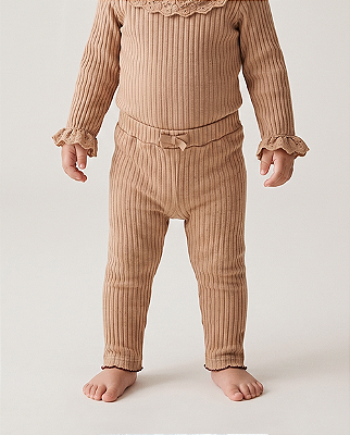 Calça baby natura Caramelo