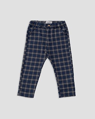 Calça orvalho xadrez Xadrez verde