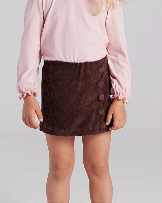 Short-saia fruto Marrom
