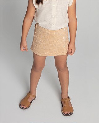 Short-saia fruto Camelo