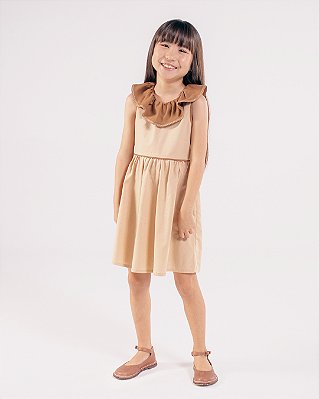 Vestido ternura Areia