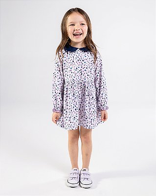 Vestido fantasia Estampa serena