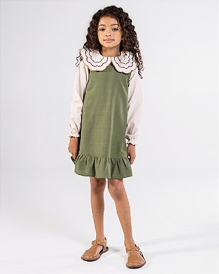 Vestido amarelinha Verde