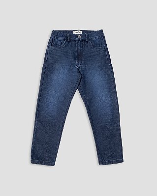 Calça vagalume denim Jeans/azul