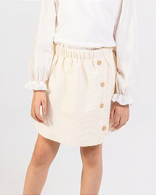 Saia waffle Off-white