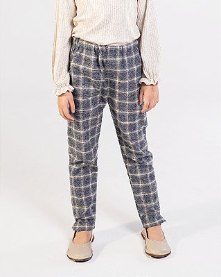 Calça new formosa Xadrez cinza