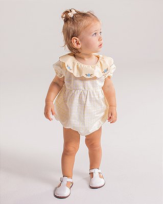 Romper jardim Amarelo