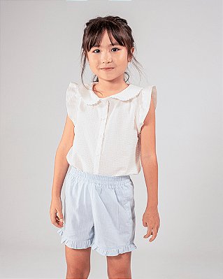 Blusa fofa Off-white