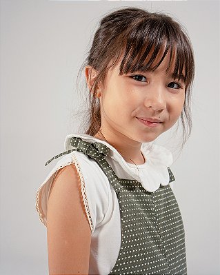 Blusa girassol Off-white