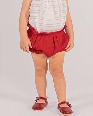 Tapa fralda vintage Vermelho