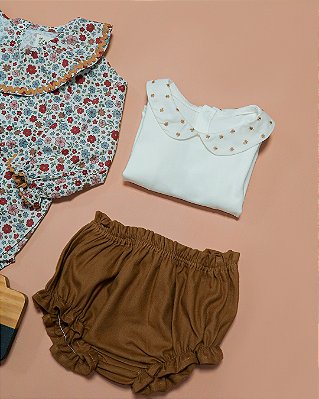 Tapa fralda vintage Caramelo