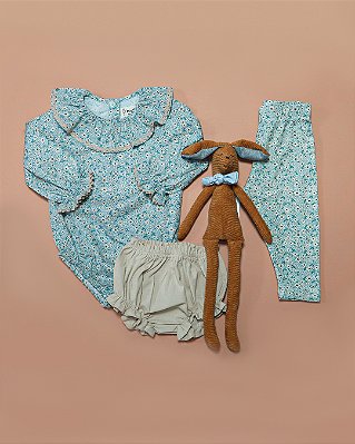 Tapa fralda vintage Bege