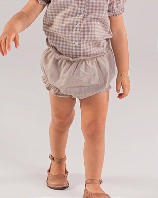 Tapa fralda vintage Marrom