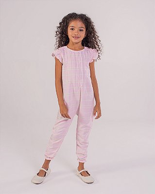 Macacão abelha Rosê