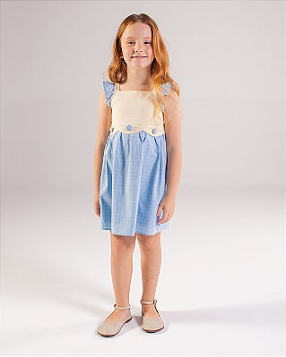 Vestido beija-flor Amarelo