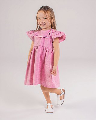 Vestido carrossel Cereja