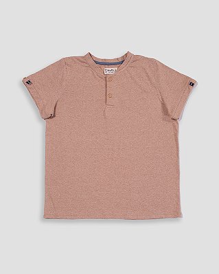 Camiseta leveza Marrom