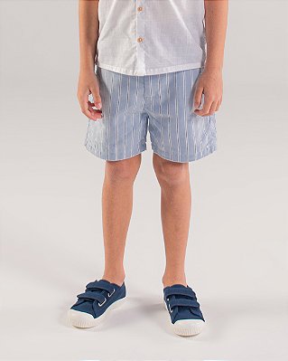 Bermuda classic Listrado marinho