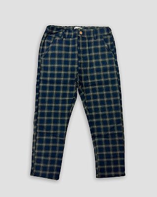 Calça orvalho Xadrez verde