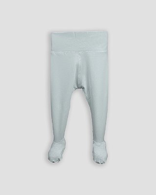 Calça comfort com pé Azul