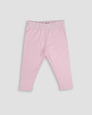 Calça básica Rosa bebê