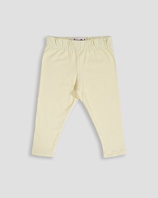 Calça básica Amarelo