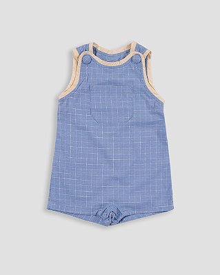 Macaquinho retrô Azul