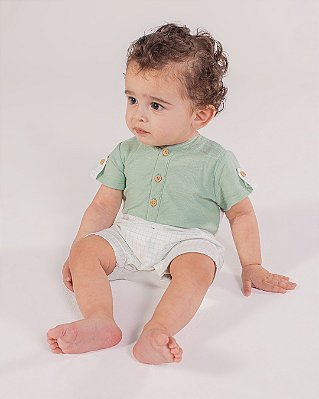 Macaquinho xadrez Verde