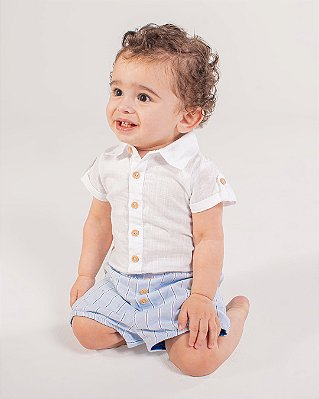 Tapa fralda retrô Listrado marinho