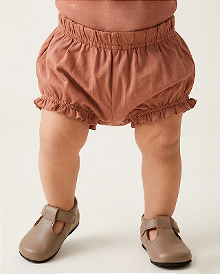 Short conforto Marrom