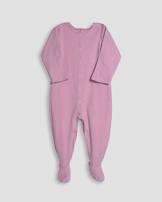 Macacão basic com pé Rosê