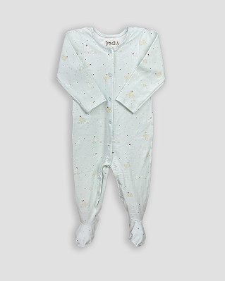 Macacão basic com pé Cocoricó