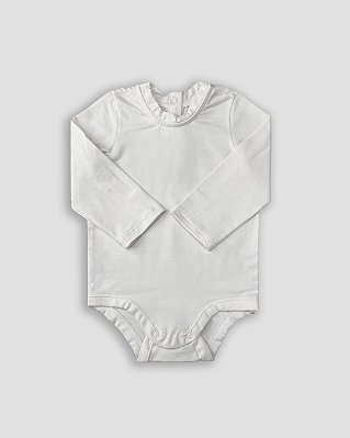 Body básico manga longa Off-white