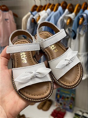 Sandália laço nutti Branco