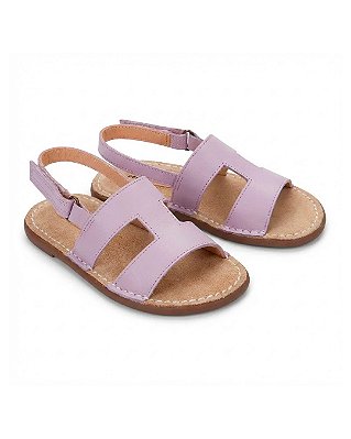 Sapato Jangada couro Lavanda