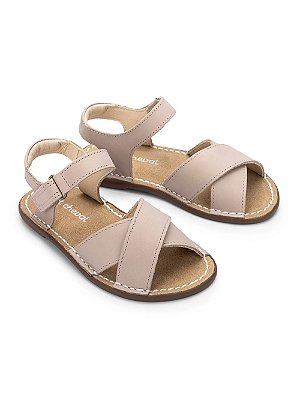 Sapato Fantoche couro Rosê