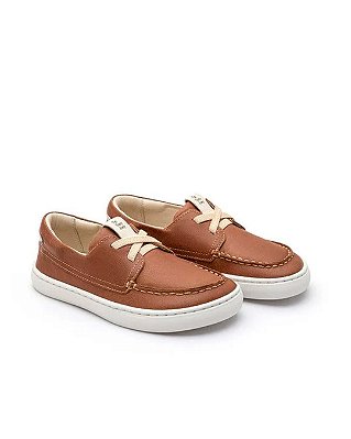 Sapato boat Whisky/tapioca