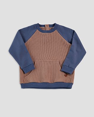 Moletom brincar Azul