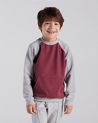 Moletom brincar Cinza